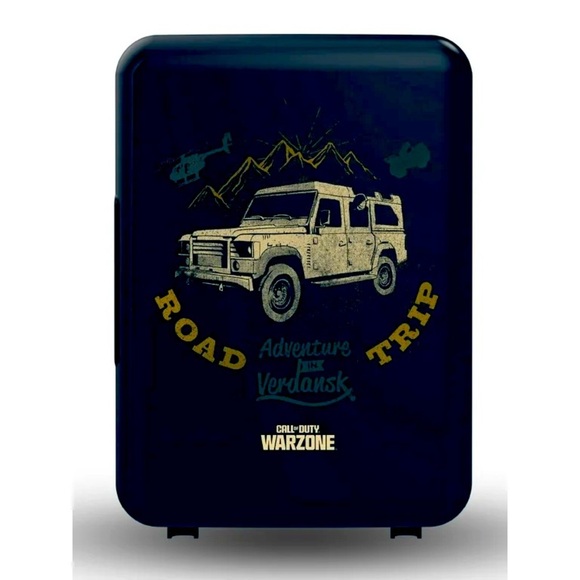 Call of Duty Road Trip 6 Can Mini Fridge, Limited edition- NIB - Picture 1 of 8